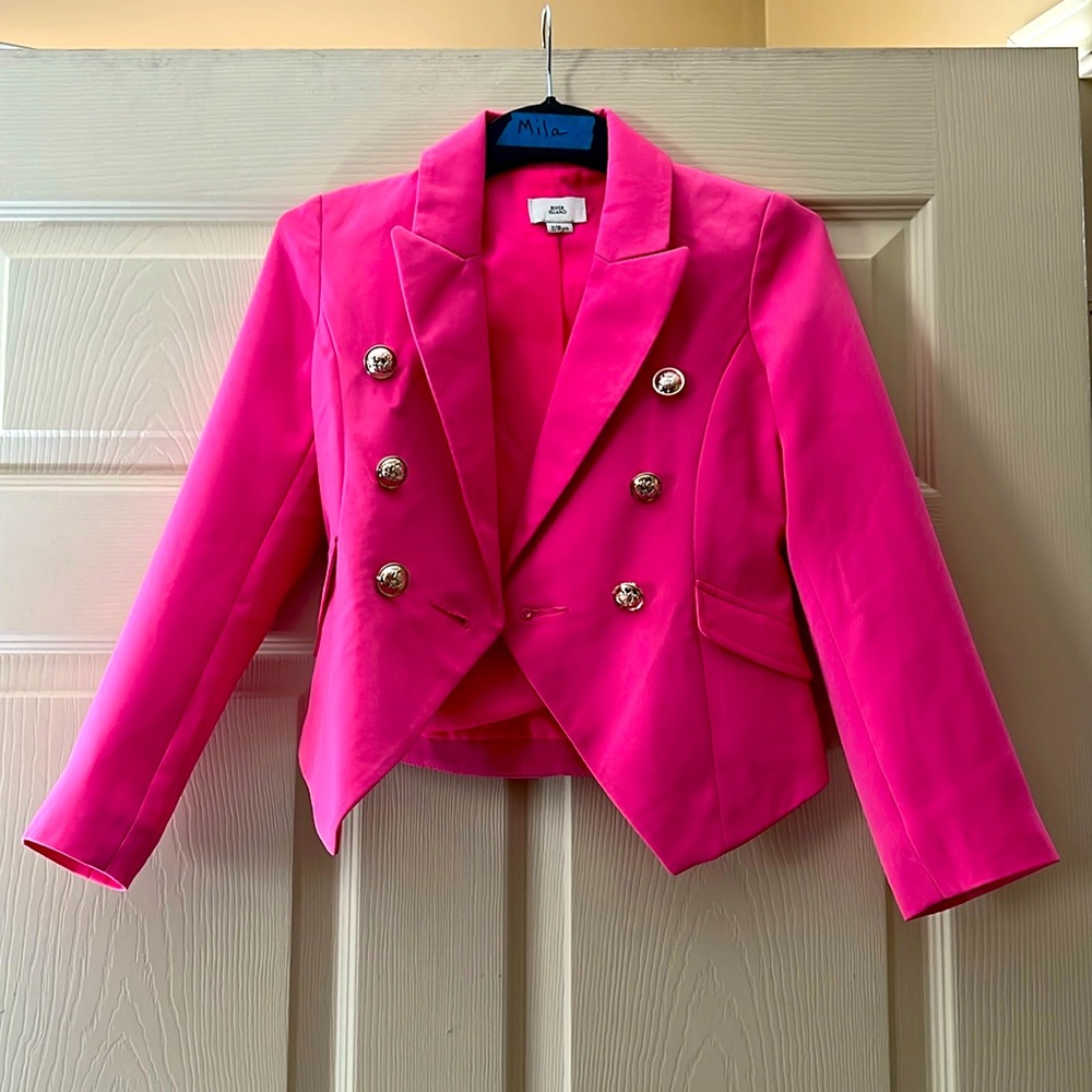COPY - River Island Girl’s Pink Blazer